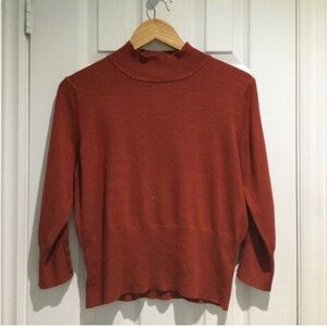 Jessica Women's Terracotta Cowl Neck Sweater